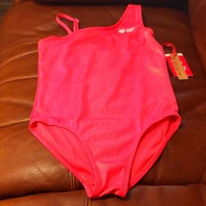 NWT Justice one piece swimsuit